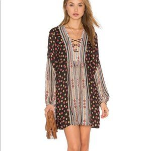 FREE PEOPLE Boho Long Sleeve Dress